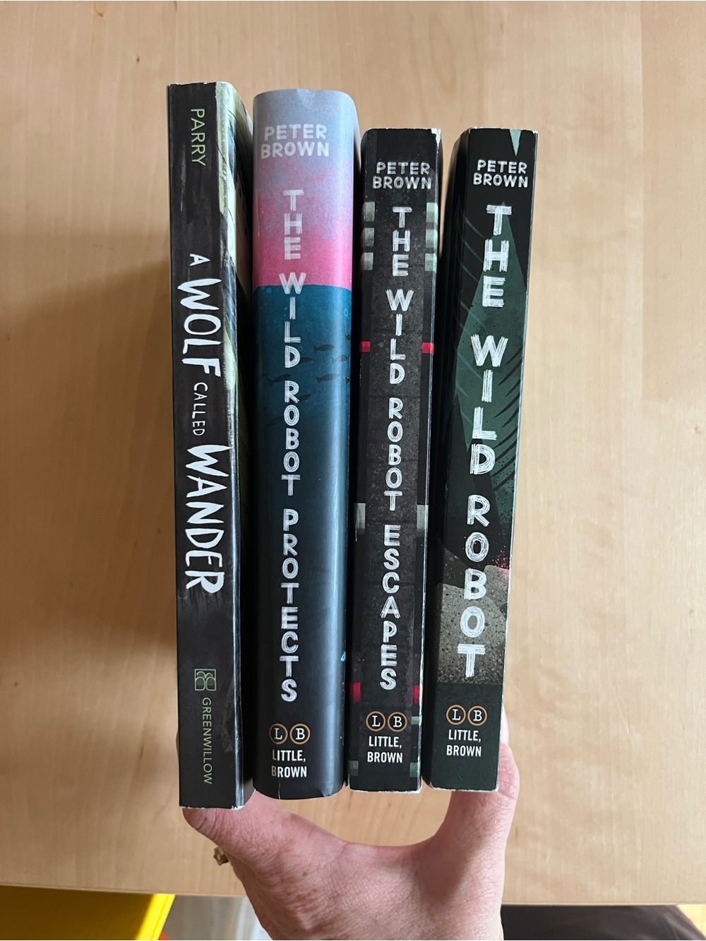 The Wild Robot Book Set - hard and soft covers